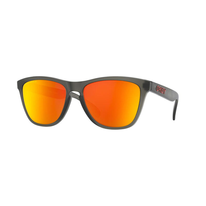 Oakley Frogskins Sunglasses Adult (Matte Grey Smoke) Prizm Ruby Polarized Lens